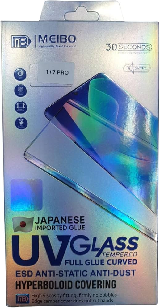 Advanced Curved UV Glass Screen Protector for One-Plus 11R05, Bubble-Free Application, Edge-to-Edge Coverage, Ultra HD Clear