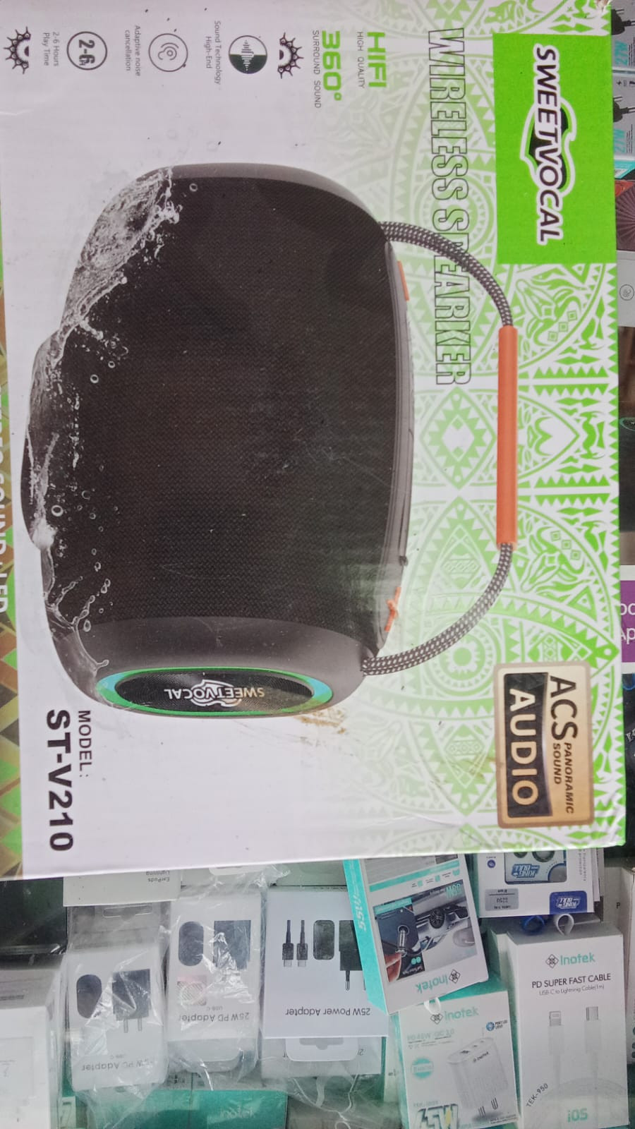 SweetVocal ST-V210 Wireless Speaker.