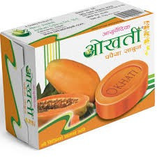 Okhati Ayurvedic Papaya Soap