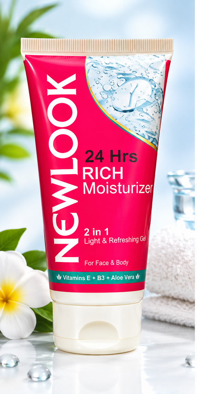 Newlook 24 Hrs Rich Moisturizer (5 in 1) – Hydrating Face Care