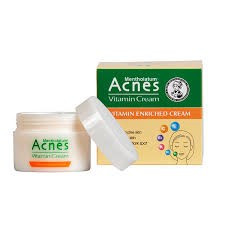 Rohto Mentholatum Acnes Vitamin Cream for Glowing And Even-Toned Skin 40g