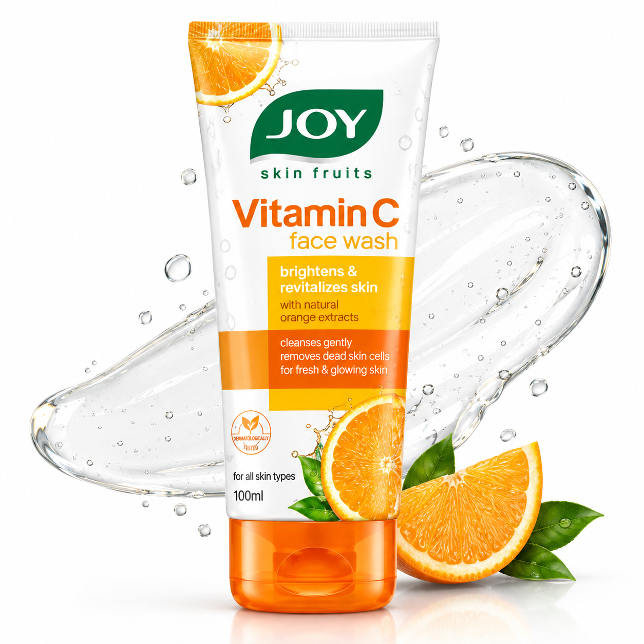 Joy Revivify Vitamin C Face Wash with Mandarin Vitamin B5 & E