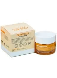 Papayaclean Anti Blemish Cream box featuring a prominent white and orange typographic design.