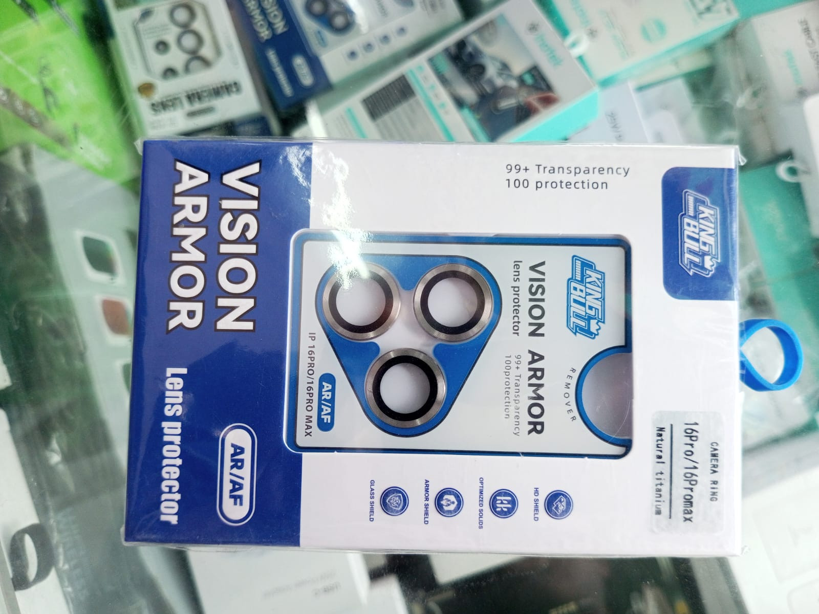 King Bull Vision Armor Lens Protector iPhone 16 Pro Max