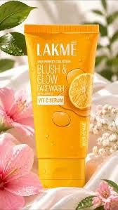 Lakme Blush & Glow Brightening Face Wash with Lemon and Vitamin C Serum
