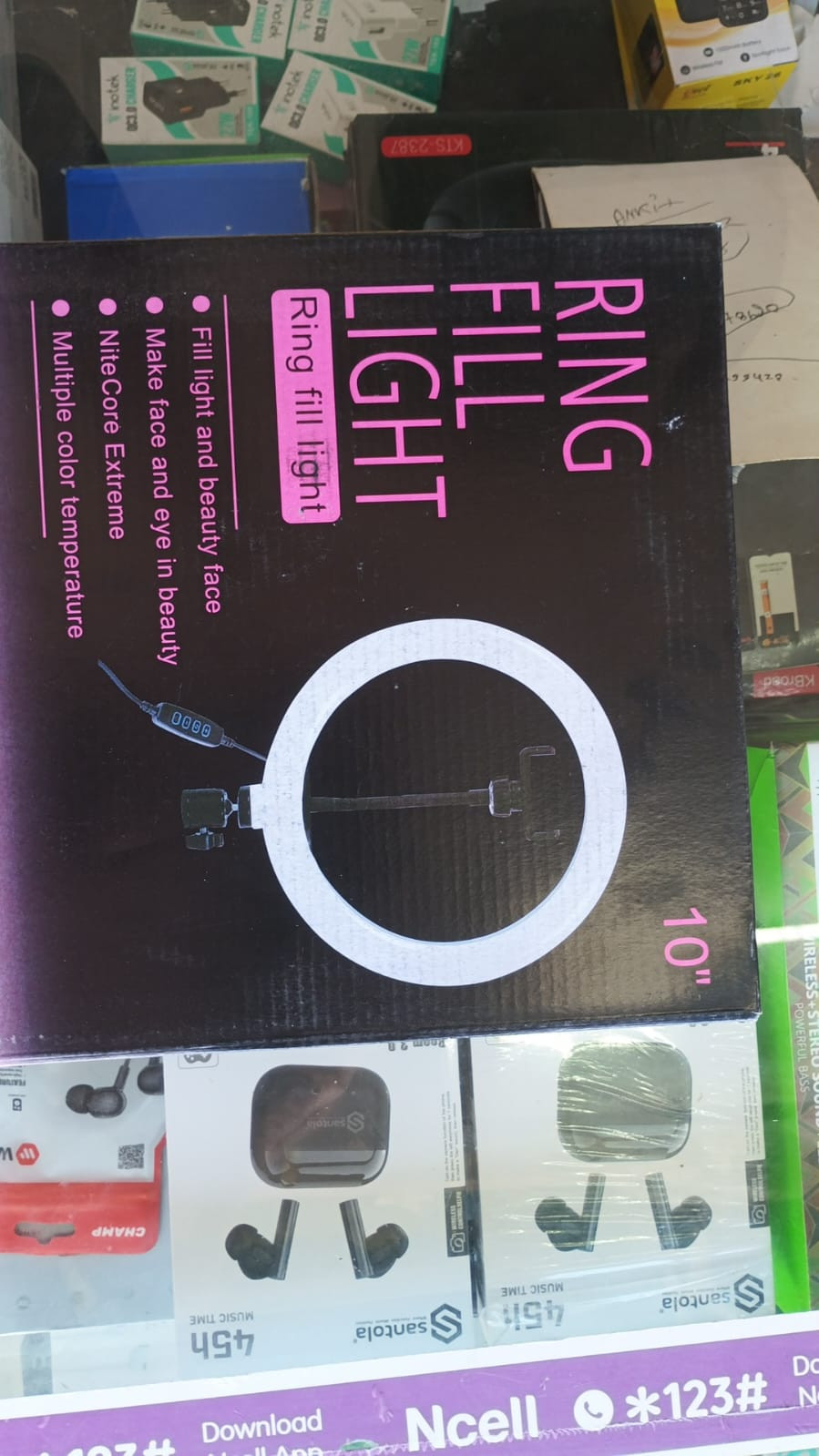 New Ring Light 26cm / 10inch Ring Fill Light 3 Color Modes
