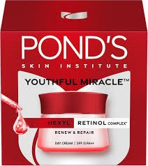 P0NDS Age Miracle Anti Aging Day Cream With 10% Retinol-C Niacinamide & Collagen B3 Complex SPF 15 PA++