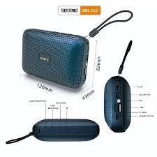 LP-V80 Waterproof IPX4 Mini Wireless Portable BT Speaker FM Radio/TF/USB Professional Bass Stereo Woofer TWS Speaker