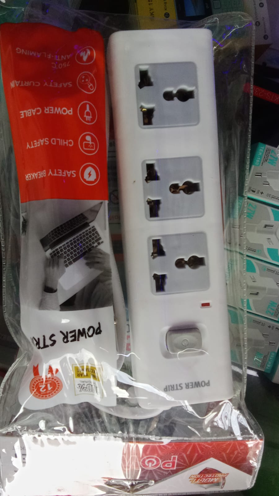 Universal Power Strip Multiplug Extension Board