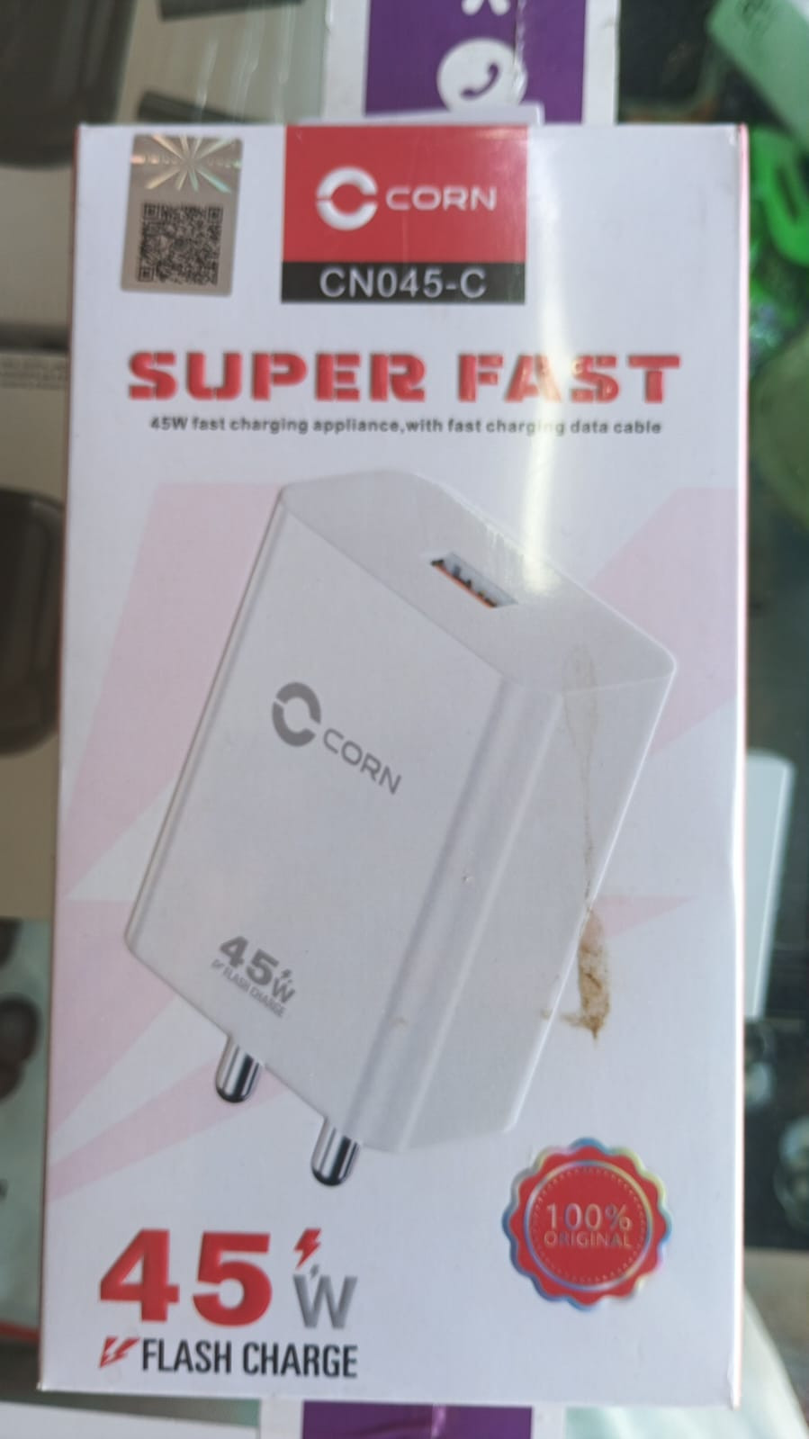 Corn CN045-C 45W Super Fast Charger