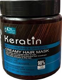 Keratin Moisturizing & Smooth Creamy Hair Mask. 500ml