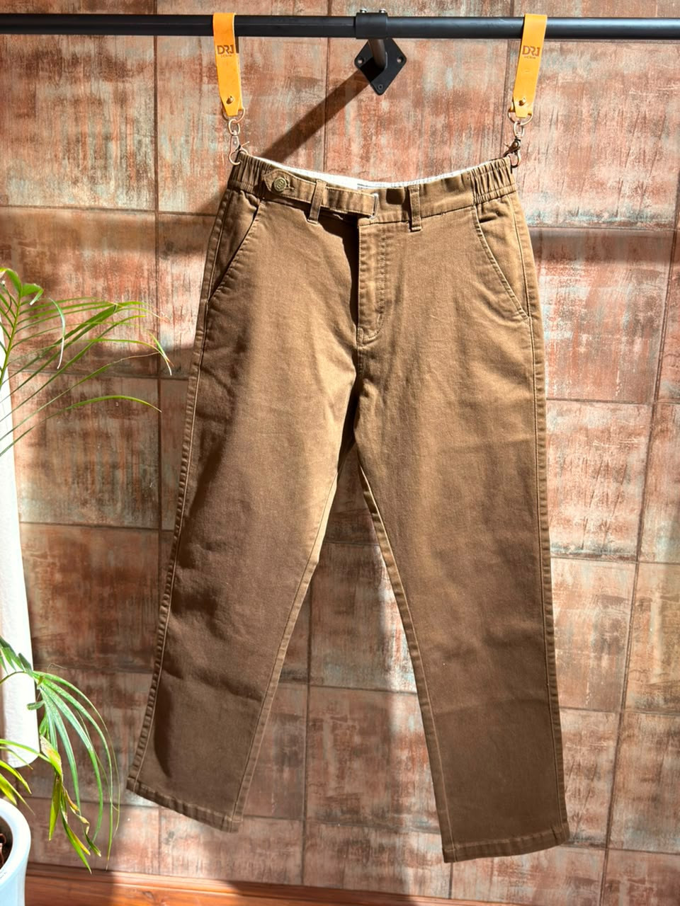 DRJ Denim Smartflex Italian Cotton Pants – Flexible Comfort, Premium Style.