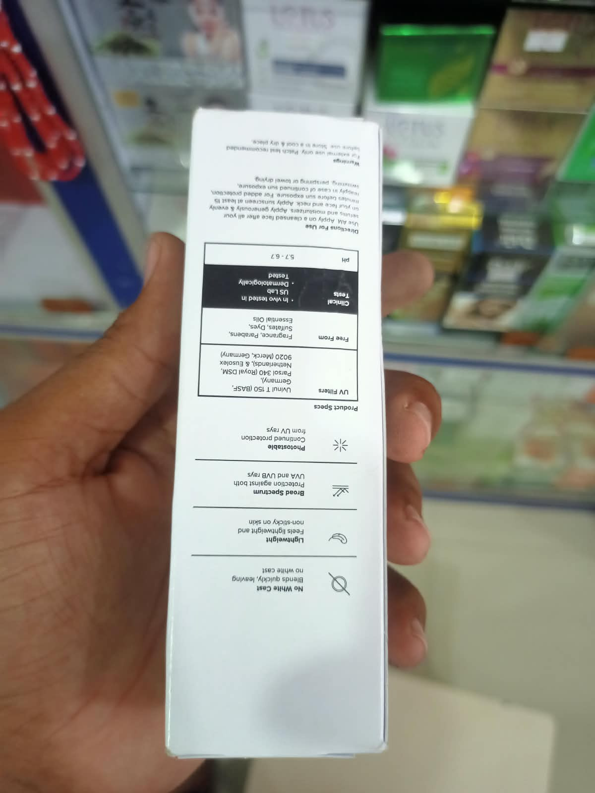 Minimalist Multi-Vitamin SPF 50 Sunscreen