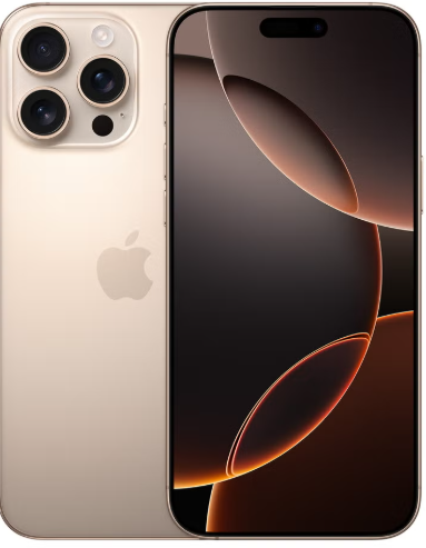 iPhone 16 Pro Max 256GB Desert Titanium 5G With FaceTime - Middle East Version